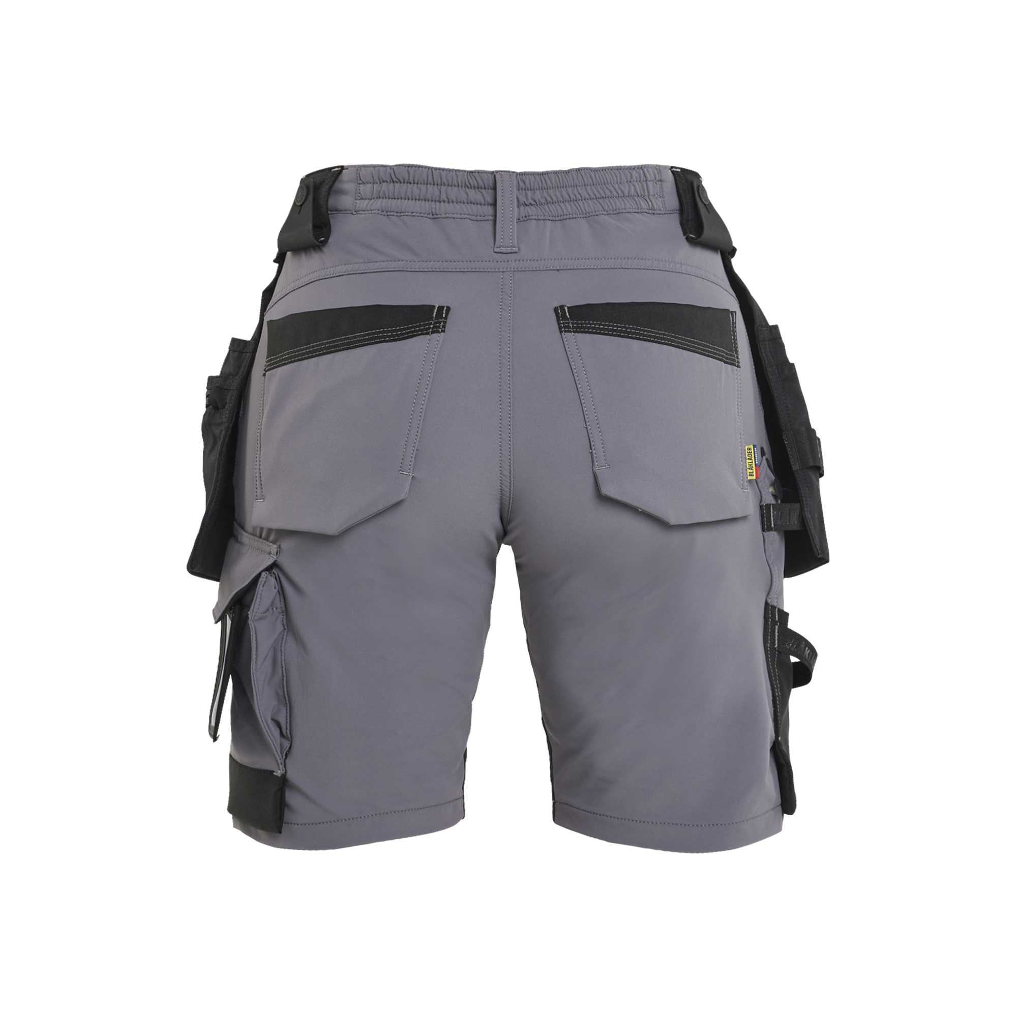 BLAKLADER 71241645 Women's Craftsman shorts 4 way stretch Work Shorts Women - double weave